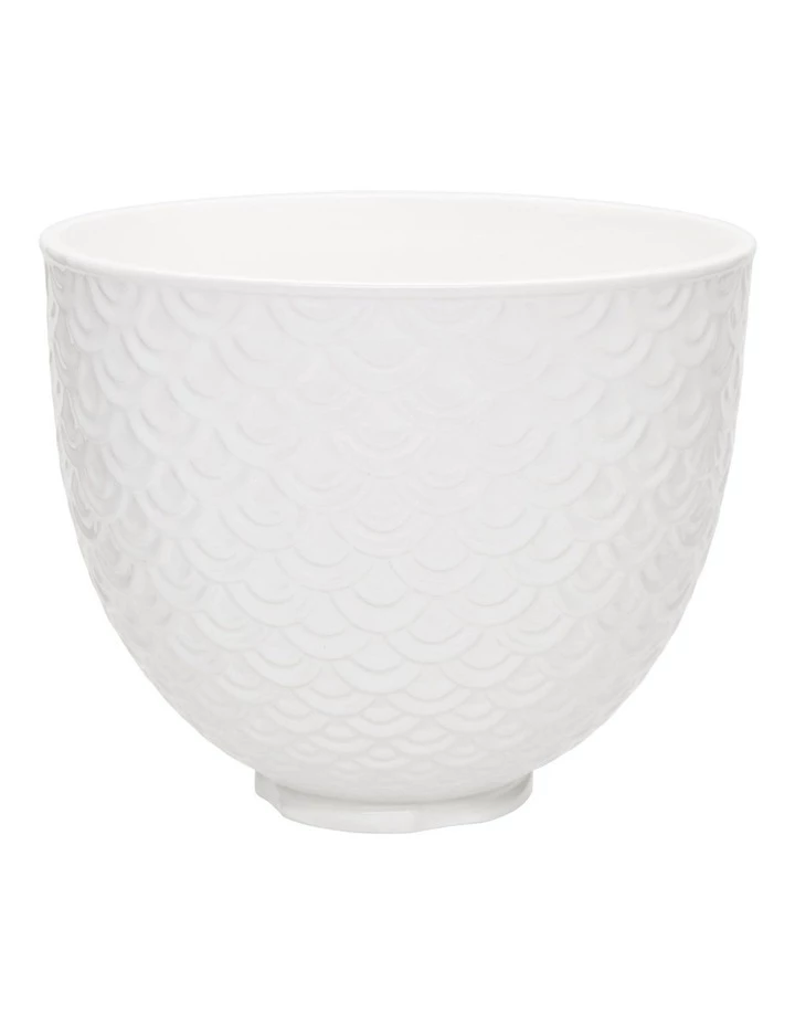 New ๐ Budget โจ KitchenAid Mermaid Lace 4.7L Ceramic Bowl in White KSM2CB5TWM ๐งจ ๐ 1 New ๐ Budget โจ KitchenAid Mermaid Lace 4.7L Ceramic Bowl in White KSM2CB5TWM ๐งจ ๐
