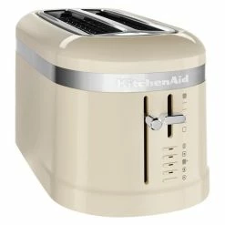 Best deal ✨ Buy 👍 KitchenAid Design Collection 4 Slice Toaster Almond Cream 5KMT5115AAC ✔️ 💯