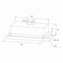 Coupon 💯 Top 10 😍 Kleenmaid Slide Out 60cm Rangehood Reversible Venting RHSOR61 😀 👏 -Appliances Sales 773738110 4 1 720x928