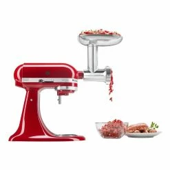 Deals 💯 New ✨ KitchenAid Metal Food Grinder Attachment 5KSMMGAA 🔥 🛒