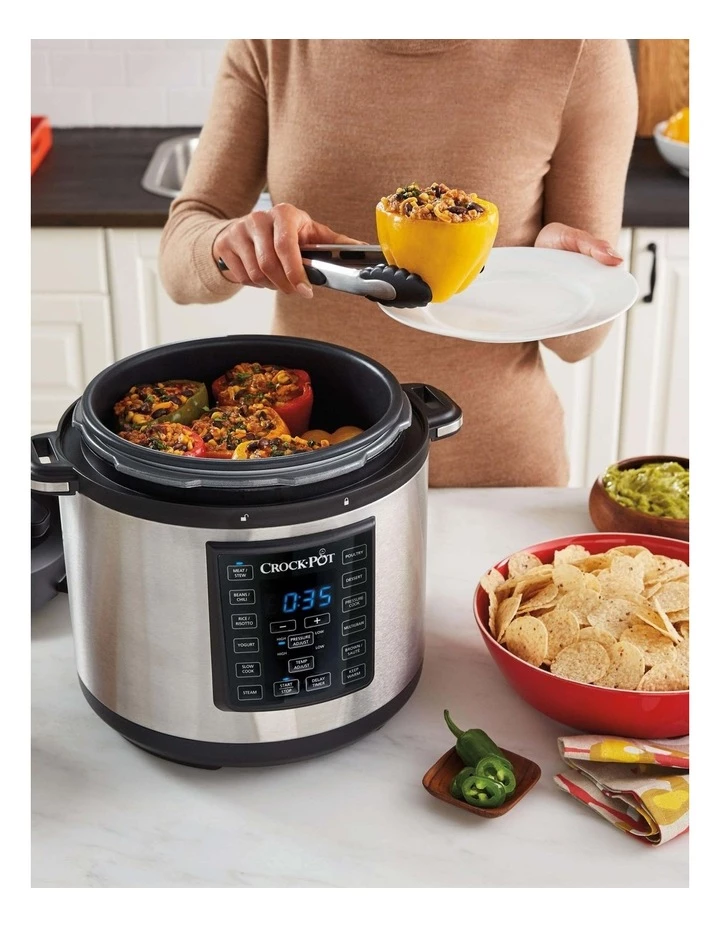 Cheapest ✔️ Hot Sale ⌛ Crock-Pot Express Multi-Cooker Stainless Steel CPE200 ⌛ 🔥 5 Cheapest ✔️ Hot Sale ⌛ Crock-Pot Express Multi-Cooker Stainless Steel CPE200 ⌛ 🔥 - Image 5