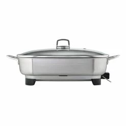 Best deal ⌛ Hot Sale 👏 Sunbeam Ellise Stainless Steel Banquet Frypan FP8950 ⌛ ⭐