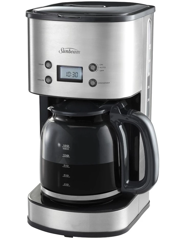 Promo ๐ Hot Sale โค๏ธ Sunbeam Auto Brew Stainless Drip Filter Coffee Maker Stainless Steel PC7900 ๐ฅ โจ 1 Promo ๐ Hot Sale โค๏ธ Sunbeam Auto Brew Stainless Drip Filter Coffee Maker Stainless Steel PC7900 ๐ฅ โจ