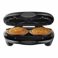 Budget ✨ Wholesale 🌟 Sunbeam Pie Magic Snack Size 2 Cup Pie Maker Charcoal PM4210 🧨 🧨