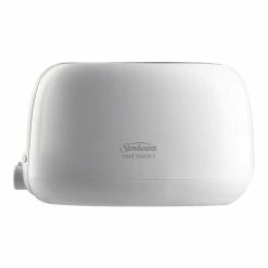 Brand new ๐ Coupon ๐ฅ Sunbeam Cool Touch 3 2 Slice Toaster White TA1211 ๐ โจ