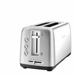 Brand new 👏 Coupon ✔️ Breville The Toast Control 4 Slice Long Toaster Brushed Stainless Steel LTA650BSS 😍 🥰