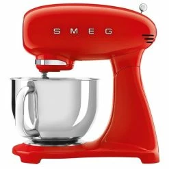 Outlet ๐ Discount ๐ฅ Smeg 50's Style Mixer With Flex Edge Beater Red SMF03RDAU ๐ ๐