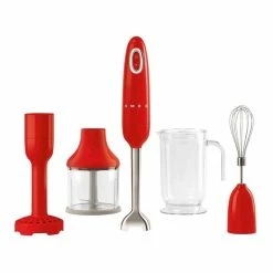 Discount 🎉 Budget 👍 Smeg 50's Style Hand Blender Red HBF02RDAU 🔥 ✨