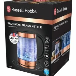Flash Sale 🌟 Best reviews of 👏 Russell Hobbs Brooklyn Glass/Copper Kettle RHK172 ❤️ 🔔 -Appliances Sales 778602700 6 720x928