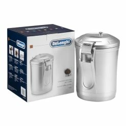 Cheapest 🌟 Coupon ⌛ Delonghi Vacuum Sealed Coffee Canister in Silver DECC500 💯 💯