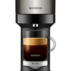 Hot Sale 👍 Outlet ✔️ Nespresso by Breville Vertuo Next Dark Chrome Deluxe Capsule Coffee Machine with Aeroccino BNV570DCR 🔔 🔔 -Appliances Sales 779452570 3 720x928