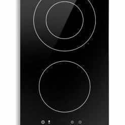 Cheap 🤩 Discount ⭐ Devanti Electric Ceramic Cooktop 30cm Kitchen Cooker Cook Top Hob Touch Control 3-Zones ✨ ✔️