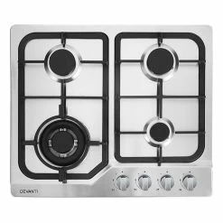 Top 10 ๐ Hot Sale ๐ Devanti Gas Cooktop 60cm Gas Stove Cooker 4 Burner Cook Top Konbs NG LPG Steel ๐ ๐