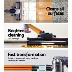 Hot Sale โจ Cheap ๐ Devanti Handheld Vacuum Cleaner Cordless Stick Handstick Car Vac Bagless 2-Speed LED Headlight ๐ โญ 9 Hot Sale โจ Cheap ๐ Devanti Handheld Vacuum Cleaner Cordless Stick Handstick Car Vac Bagless 2-Speed LED Headlight ๐ โญ -Appliances Sales 780378040 4 720x928