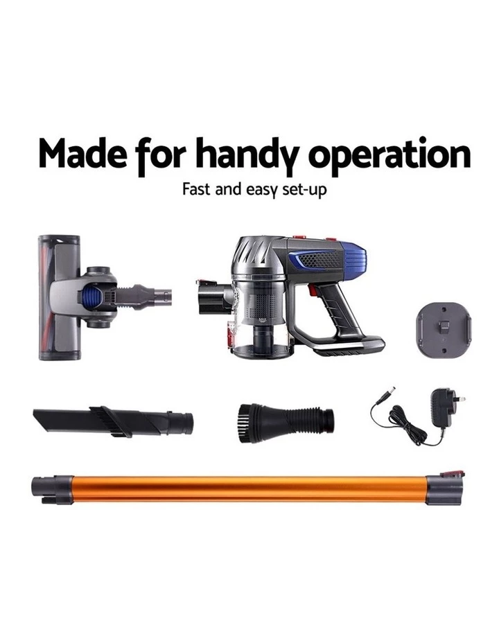 Hot Sale โจ Cheap ๐ Devanti Handheld Vacuum Cleaner Cordless Stick Handstick Car Vac Bagless 2-Speed LED Headlight ๐ โญ 6 Hot Sale โจ Cheap ๐ Devanti Handheld Vacuum Cleaner Cordless Stick Handstick Car Vac Bagless 2-Speed LED Headlight ๐ โญ - Image 6