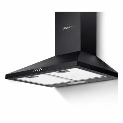Wholesale ๐ Budget ๐ Devanti Rangehood Range Hood 600mm Filter Included Black Stainless Steel Canopy LED Light Kitc ๐ โ