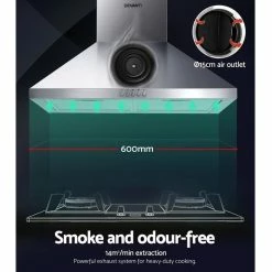 New ๐ Best Sale ๐ Devanti Range Hood 60cm 600mm Kitchen Canopy Stainless Steel Rangehood Wall Mount ๐ ๐ 9 New ๐ Best Sale ๐ Devanti Range Hood 60cm 600mm Kitchen Canopy Stainless Steel Rangehood Wall Mount ๐ ๐ -Appliances Sales 780389830 4 720x928