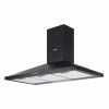 Deals ✔️ Best Pirce ❤️ Devanti Range Hood Rangehood 90cm 900mm Kitchen Canopy LED Light Wall Mount Black 😍 ✨