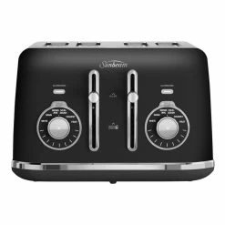 Cheapest 👍 Best Sale 🌟 Sunbeam Alinea Select 4 Slice Toaster Black TA2840K 👍 😍