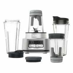 Coupon 😍 Top 10 🛒 Ninja Blend & Power Mix Pro Blender Silver CB102 💯 😀