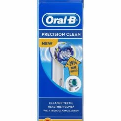Buy 🤩 Deals 🛒 Oral-B Precision Clean Toothbrush Head White EB20 8 Pack 🔔 😀
