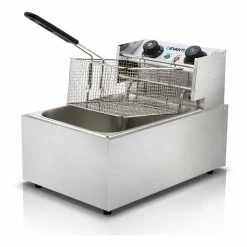 Coupon ⌛ Budget ⌛ Devanti Commercial Electric Single Deep Fryer - Silver 🔥 🎁