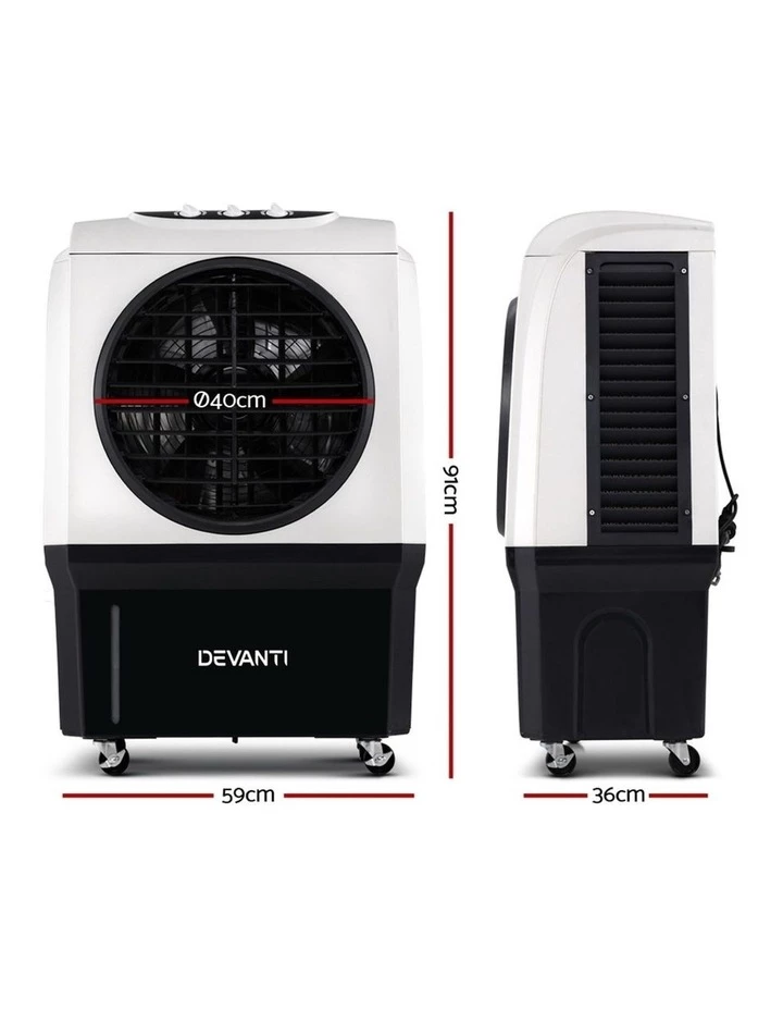 Top 10 ๐งจ Coupon ๐ Devanti Evaporative Air Cooler Industrial Commercial Portable Water Fan Workshop โญ โจ 2 Top 10 ๐งจ Coupon ๐ Devanti Evaporative Air Cooler Industrial Commercial Portable Water Fan Workshop โญ โจ - Image 2