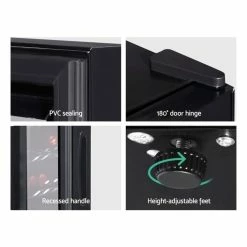 Budget 👏 Best reviews of 🤩 My Plaza Devanti Wine Cooler 18 Bottle Thermoelectric Chiller Storage Fridge Cellar Black 🤩 🌟 -Appliances Sales 795717460 4 720x928
