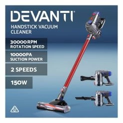 Cheap โญ Coupon ๐ Devanti Handheld Vacuum Cleaner Cordless Stick Handstick Vac Bagless 2-Speed Headlight Red ๐ ๐ 8 Cheap โญ Coupon ๐ Devanti Handheld Vacuum Cleaner Cordless Stick Handstick Vac Bagless 2-Speed Headlight Red ๐ ๐ -Appliances Sales 795853270 3 720x928