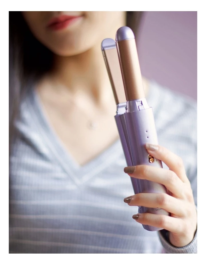 Cheap ๐ Budget ๐ VS Sassoon Unbound Cordless 2 In 1 Metallic Purple Mini Hair Styler VSS300UA ๐ โค๏ธ 2 Cheap ๐ Budget ๐ VS Sassoon Unbound Cordless 2 In 1 Metallic Purple Mini Hair Styler VSS300UA ๐ โค๏ธ - Image 2