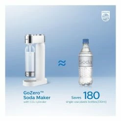 Promo 🌟 Budget 🔔 Philips GoZero Black Soda & Sparkling Water Maker ADD4902BK/79 🔥 ✔️ -Appliances Sales 799942060 7 1 720x928