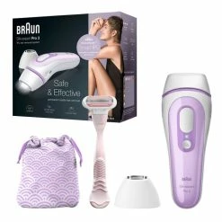 Best Pirce 😍 Promo 🔔 Braun Expert Pro 3 IPL Hair Removal Device White/Lavender PL3132 🤩 🧨