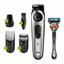 New 👍 Coupon ⭐ Braun Beard Trimmer Silver BT5260 😀 🔥