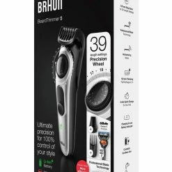 New 👍 Coupon ⭐ Braun Beard Trimmer Silver BT5260 😀 🔥 -Appliances Sales 809467210 6 720x928