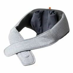 Cheapest 🎁 Top 10 😍 Sharper Image Realtouch Shiatsu Wireless Heated Neck and Back Massager Ocean Grey/Rose Gold TSMSWNBX ✨ 😉