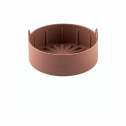 Buy 🤩 Best Pirce 🎉 Princess Trade Airfryer Reusable Silicone Pot Small - BROWN 🔔 👏