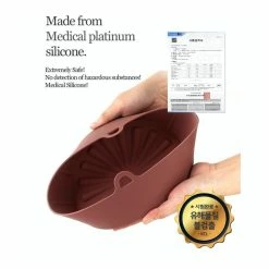 Buy 🤩 Best Pirce 🎉 Princess Trade Airfryer Reusable Silicone Pot Small - BROWN 🔔 👏 13 Buy 🤩 Best Pirce 🎉 Princess Trade Airfryer Reusable Silicone Pot Small - BROWN 🔔 👏 -Appliances Sales 826349590 7 720x928