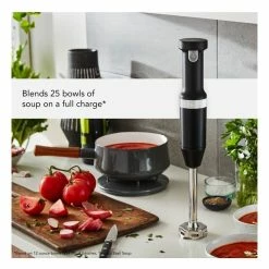 Hot Sale 😉 Best Sale ❤️ KitchenAid Cordless Variable Speed Hand Blender Matte Black 5KHBBV83ABM 🎉 🔥 9 Hot Sale 😉 Best Sale ❤️ KitchenAid Cordless Variable Speed Hand Blender Matte Black 5KHBBV83ABM 🎉 🔥 -Appliances Sales 826968700 3 720x928