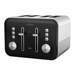 Promo ๐ Discount ๐ฏ Sunbeam Simply Shine 4 Slice Toaster Black TAP4004BK ๐ ๐