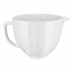 Buy 🧨 Outlet 🛒 KitchenAid 4.7L Tilt Head Stand Mixer Shell Ceramic Bowl White 5KSM2CB5PWS 🧨 🎁 -Appliances Sales 827322670 3 720x928