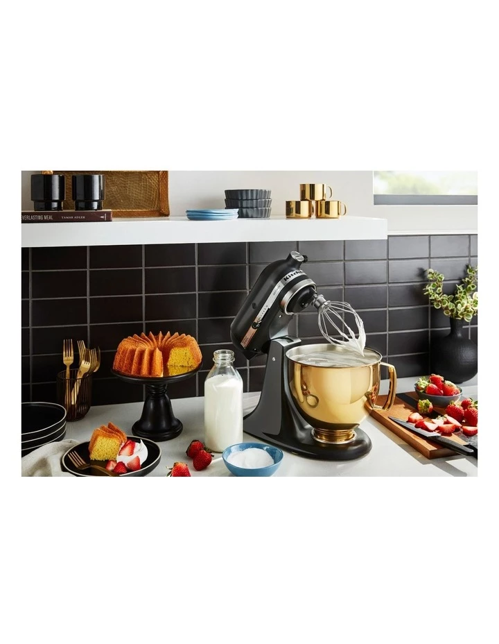 Discount ⭐ Top 10 🔥 KitchenAid 4.7L Tilt Head Stand Mixer PVD Bowl Gold 5KSM5SSBRG 🔥 🤩 4 Discount ⭐ Top 10 🔥 KitchenAid 4.7L Tilt Head Stand Mixer PVD Bowl Gold 5KSM5SSBRG 🔥 🤩 - Image 4