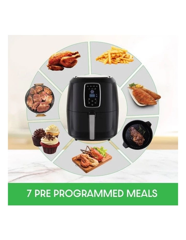 Best deal ๐งจ Deals ๐ฅ Kitchen Couture Digital Air Fryer 7L Black LED Display Healthy Oil Free Cooking โ โ 3 Best deal ๐งจ Deals ๐ฅ Kitchen Couture Digital Air Fryer 7L Black LED Display Healthy Oil Free Cooking โ โ - Image 3