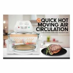 Wholesale ⌛ Cheapest 🎁 Pronti 17L Digital Turbo Convection Oven Electric Cooker Air Fryer 1400W Heater 🛒 🎉 -Appliances Sales 835436710 7 720x928