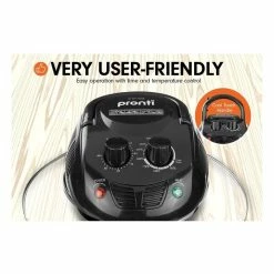 Best deal 🛒 Brand new 🌟 Pronti 17L Family Turbo Convection Oven Broiler Cooker - A18 Black 🎉 👍 -Appliances Sales 835436800 3 720x928