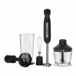 Coupon 🧨 Best reviews of 🔔 MasterPro 4 1 Ultimate Hand Held Blender Black/Stainless Steel - MPBLENDSET 🎁 💯
