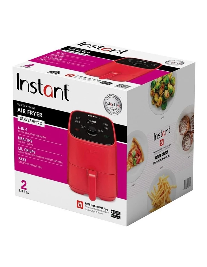 Top 10 🔔 Cheapest 😀 Instant Pot Vortex 2L Red Mini Air Fryer 🛒 😉 4 Top 10 🔔 Cheapest 😀 Instant Pot Vortex 2L Red Mini Air Fryer 🛒 😉 - Image 4