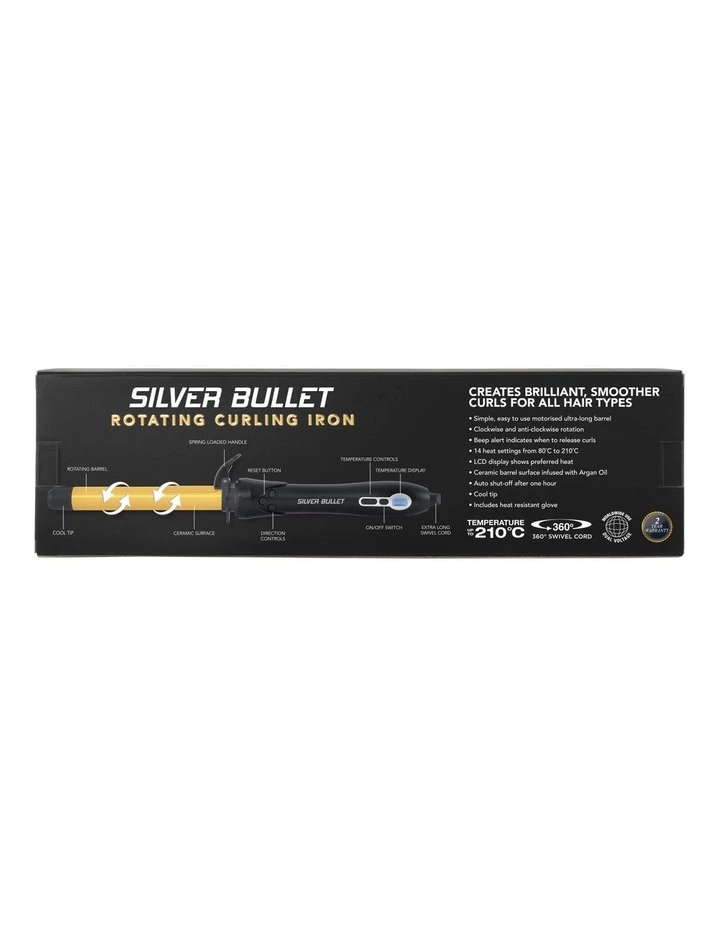 Deals ✨ Brand new ⭐ Silver Bullet Rotating Ceramic Gold Curling Iron 🎁 ⭐ 3 Deals ✨ Brand new ⭐ Silver Bullet Rotating Ceramic Gold Curling Iron 🎁 ⭐ - Image 3