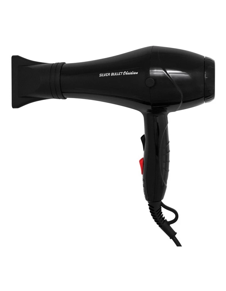 Best Sale 🔥 Cheapest ❤️ Silver Bullet Obsidian 2000W Black Hair Dryer 😀 😍 2 Best Sale 🔥 Cheapest ❤️ Silver Bullet Obsidian 2000W Black Hair Dryer 😀 😍 - Image 2