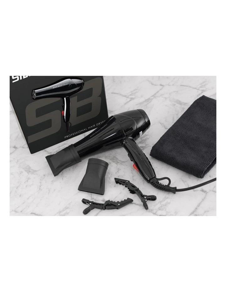 Best Sale 🔥 Cheapest ❤️ Silver Bullet Obsidian 2000W Black Hair Dryer 😀 😍 3 Best Sale 🔥 Cheapest ❤️ Silver Bullet Obsidian 2000W Black Hair Dryer 😀 😍 - Image 3