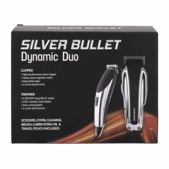 Cheapest 🥰 Hot Sale 👏 Silver Bullet Dynamic Duo Black/Silver Clipper & Trimmer Set 👏 😍 -Appliances Sales 843266530 3 720x928